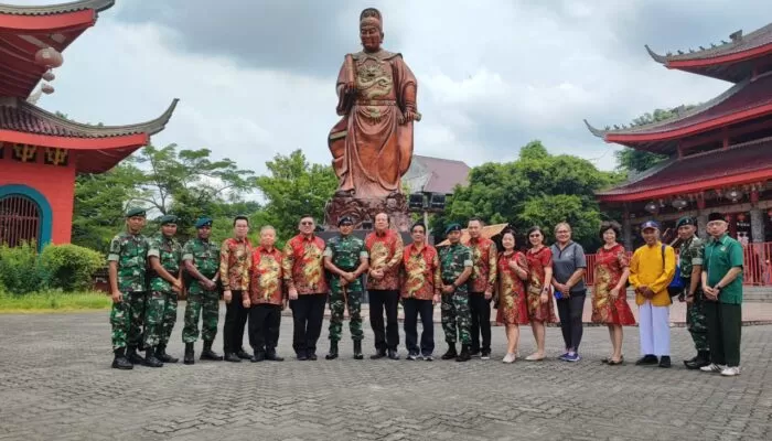 Danyonif 400/BR Lakukan Kunjungan ke Beberapa Tokoh Lintas Agama di Kota Semarang