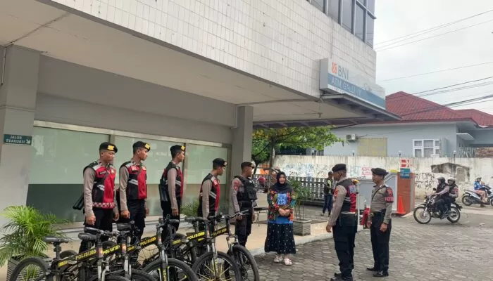 Cegah Gangguan Kamtibmas, Personel Sat Samapta Polres Kendal Intensif Patroli Sepeda 