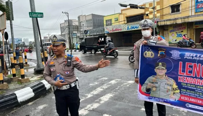 Ops Keselamatan Candi, Polres Semarang Sosialisasi Keselamatan Berkendara di Jalur Utama Semarang-Solo