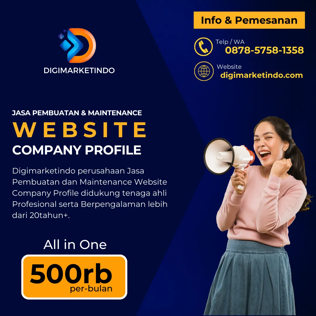 Jasa Pembuatan dan Maintenance Website Murah
