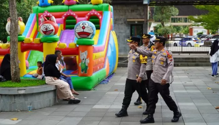 Libur Lebaran, Kapolres Semarang Tinjau Sejumlah Obyek Wisata 