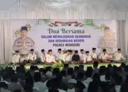 Polres Wonogiri Gelar Doa Bersama Lintas Agama untuk Wujudkan Keamanan dan Kedamaian Negri