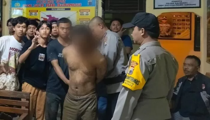 Polsek Kaliwungu Amankan Warga Bergas yang Tertangkap Basah Curi Motor 
