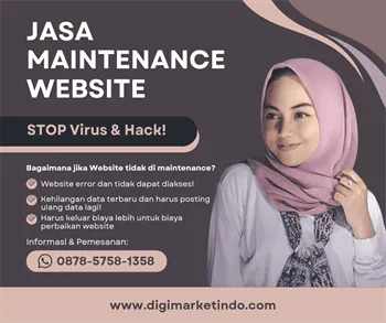 Jasa Maintenance Website Murah
