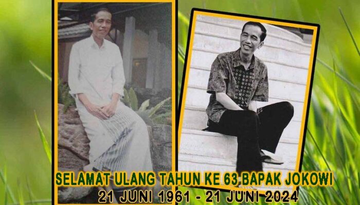 Kado Ulang Tahun untuk Jokowi, Sederhananya Kerja dan Cinta