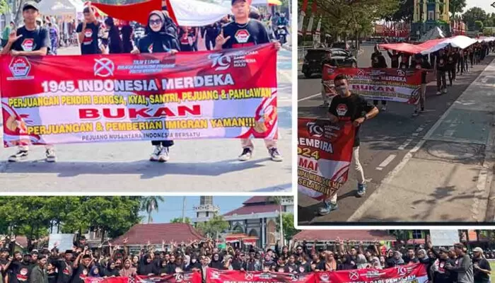 Kirab Merah Putih HUT RI ke 79, PNIB Serukan Indonesia Terbebas Dari Penjajahan Khilafah, Radikalisme dan Intoleransi
