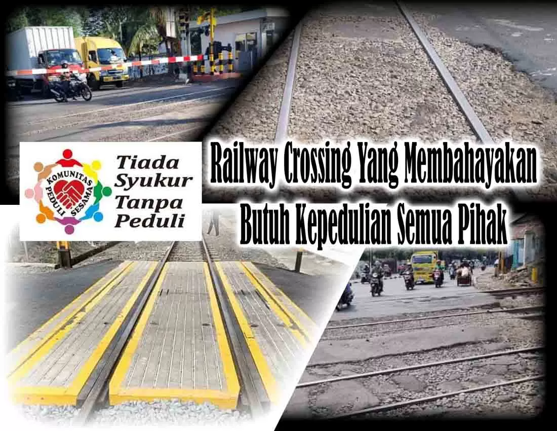 Railway crossing media
