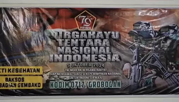Kodim 0717 Grobogan Jelang Hari TNI Gelar Donor Darah
