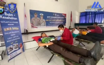 HUT LALULINTAS BHAYANGKARA KE  69 TAHUN 2024 SAT LANTAS POLRES KEDIRI