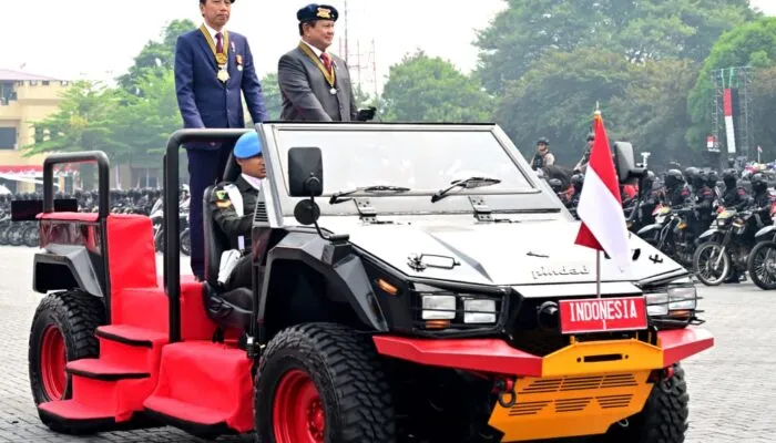 Presiden Jokowi Hadiri Apel Kesiapan Pengamanan Pelantikan Presiden dan Wakil Presiden RI Di Mako Brimob