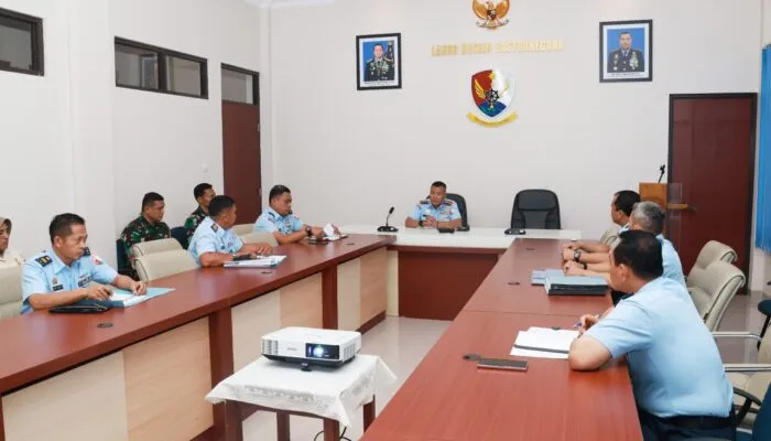 Wasev Bidang Logistik, Danlanud Husein Tekankan Pentingnya Tertib Administrasi
