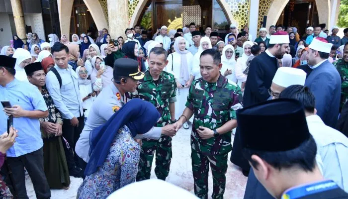 Masjid Jami Ar-Rohman Resmi Diresmikan Panglima TNI di Hari Pertama Ramadan