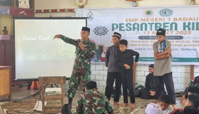 Satgas Yonzipur 5/ABW : Pesantren Kilat Untuk Meraih Berkah Menuju Jalan Cahaya Taqwa