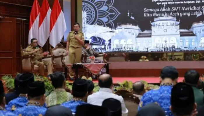 Gubernur Aceh Pimpin Rapat Koordinasi dengan Forkopimda dan Kepala Daerah se-Aceh
