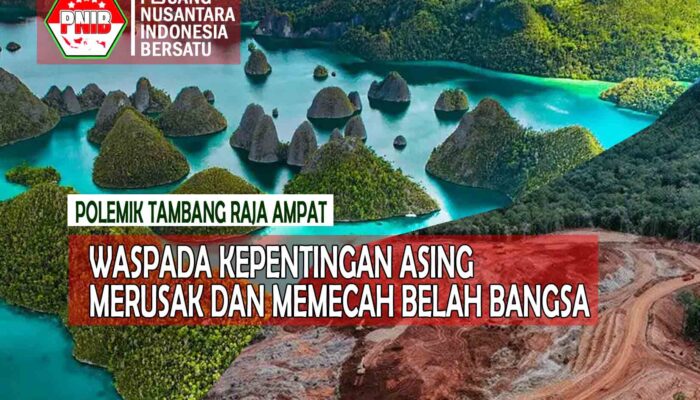PNIB : Saat Ormas Penerima Konsesi Tambang Diam, Kami Akan Bersuara Mewaspadai Agenda Asing Mengeruk SDA dan Memecah Belah Bangsa