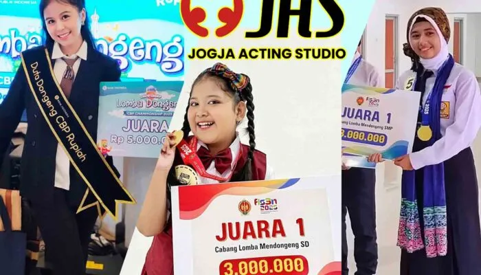 Jogja Acting Studio Borong Juara Mendongeng FLS3N 2025 Propinsi DIY, Tiga Siswa Melaju ke Tingkat Nasional