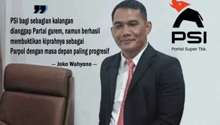 Usai Kongres PSI Diprediksi Jadi Kuda Hitam Politik Jokowi 2029