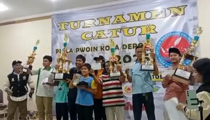 Dengan Slogan Gens Una Sumus, PWOIN Sukses Gelar Turnamen Catur Antar Pelajar dan Media Online