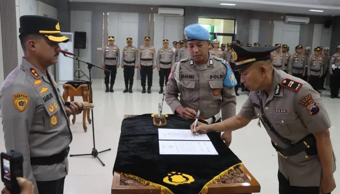Pelantikan Kapolsek Mijen, Kapolres Demak Soroti Pentingnya Pemetaan Kerawanan