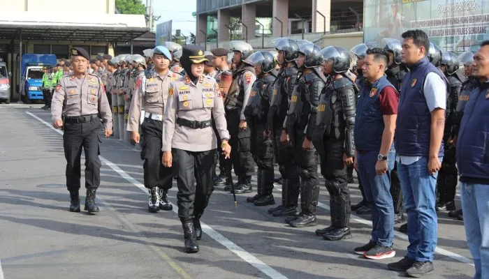 Polres Semarang Gelar Apel Personel, Jaga Harkamtibmas Jelang May Day 2026