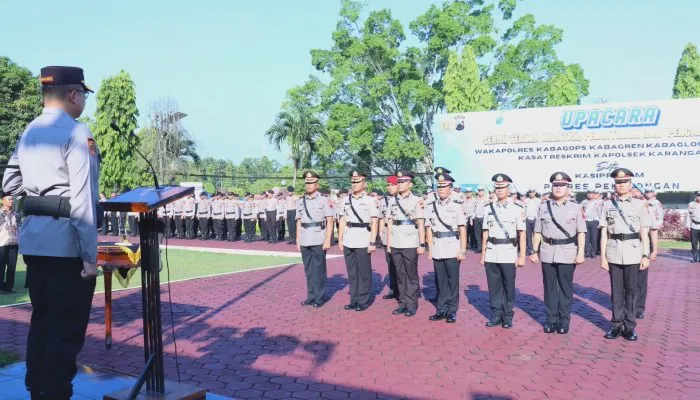Polres Pekalongan Rotasi Jabatan, Sejumlah Perwira Tempati Posisi Baru