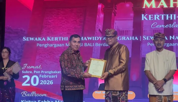TVRI Bali Raih Penghargaan Sewaka Kerthi Mahawidya Nugraha 2026 dari ISI Bali