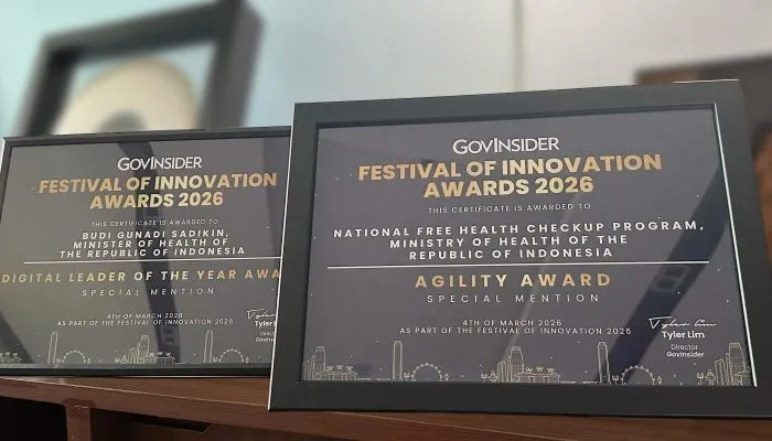 Kemenkes Raih Dua Penghargaan Internasional, Menkes dan Program CKG Diapresiasi