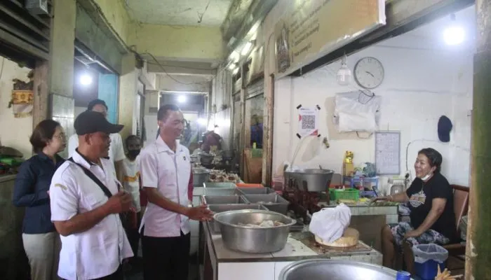 Satgas Pangan Polda Bali Turun ke Pasar, Pastikan Harga Bahan Pokok Tetap Stabil