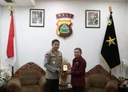 Wakapolda Bali Terima Audensi Komisi  Informasi, Perkuat Keterbukaan Informasi Publik 