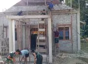 Karya Bakti Kodam I/BB Percepat Renovasi Gereja di Nias Utara