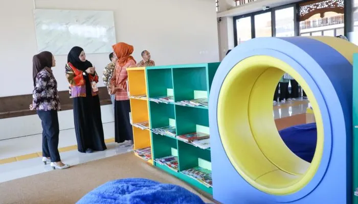 Kunjungi Perpusda Kudus, Bunda Literasi Jateng Target Jawa Tengah Kembali Peringkat II Tingkat Kegemaran Membaca