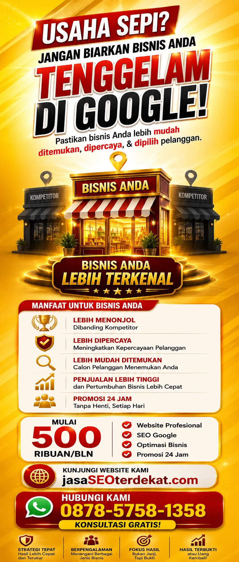 Jasa Digital Marketing Online Branding SEO Terdekat Jakarta Semarang