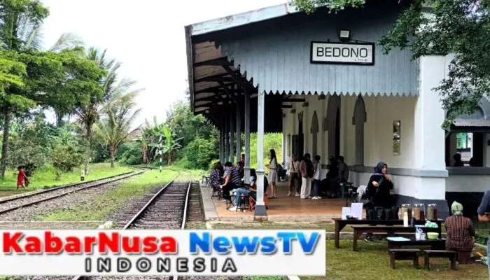 Stasiun BEDONO Disulap Menjadi Kafe, Bangunan Bersejarah Perkeretaapian Kembali Hidup 