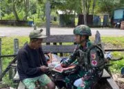 Satgas Yonif 521/DY Gelar Pelayanan Kesehatan Gratis Keliling bagi Warga Kampung Muaranawa, Jayapura