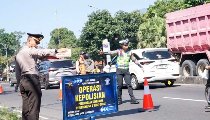 Operasi Patuh Candi 2026 Ditunda, Polda Jateng Tunggu Jadwal Baru dari Korlantas Polri