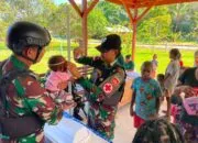Satgas Yonif 410/Alugoro Berikan Pelayanan Kesehatan Gratis bagi Warga Pedalaman Papua Barat