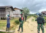 Satgas Yonif 123/Rajawali Tampung Aspirasi Warga Kampung Mabul Melalui Komsos di Korowai