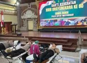 BIDDOKKES POLDA BALI GELAR BAKTI SOSIAL DONOR DARAH SAMBUT HUT BHAYANGKARA KE-80