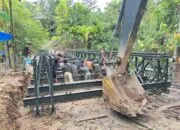 Jembatan Aramco di Desa Botombawo Hampir Rampung, Akses Dua Desa Segera Terhubung