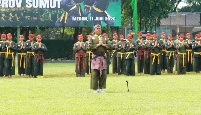 BB Hadiri Pengukuhan Pengurus Pencak Silat Militer Sumut