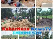 Sinergi TNI dan Warga Percepat Pembangunan Jembatan Perintis Garuda (Aramco), Pulihkan Akses Antarwilayah di Lampung Tengah