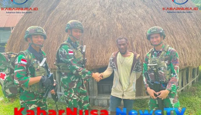Satgas Yonif 645/Gty Berikan Pelayanan Kesehatan Gratis kepada Warga Distrik Eragayam, Papua Pegunungan