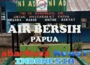 Presiden RI dan KASAD Hadir untuk Rakyat, Satgas Yonif 123/Rajawali Bangun Sumur Bor di SMP Negeri 1 Nambai