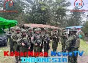 Satgas Yonif 645/GTY Pererat Sinergi dengan Tokoh Adat dan Pemerintah Kelila Melalui Anjangsana
