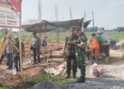 Inspektorat Kodam (ITDAM) Kodam XXI/Radin Inten Kunjungi Dan Pengecekan Pembangunan (KDKMP) Dan Jembatan Perintis Garuda Tahap III Dan IV Di Kodim 0411/KM