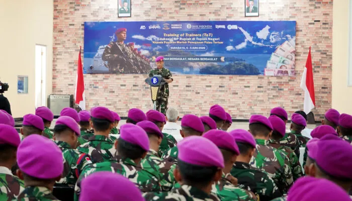 BI Jawa Timur dan Pasmar 2 Perkuat Edukasi Rupiah di Wilayah Perbatasan, Libatkan Satgas Pulau Terluar