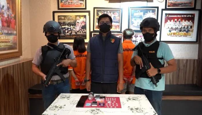 Polda Metro Jaya Bongkar Peredaran Sabu di Bekasi, Dua Tersangka Ditangkap