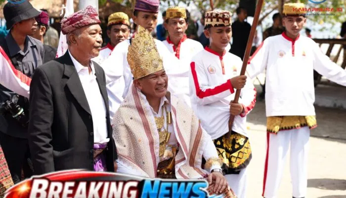 Pangdam XXI/Radin Inten Resmi Jadi Keluarga Besar Adat Lampung di Begawi Festival 2026