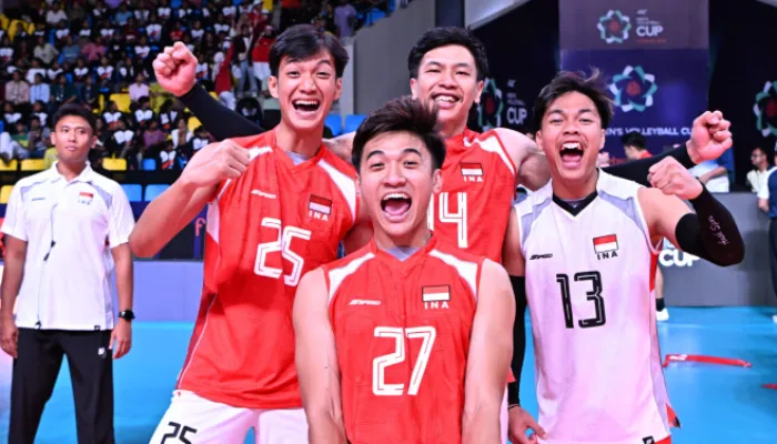 Cetak Sejarah Baru, Timnas Voli Putra Indonesia Rengkuh Gelar Juara AVC Men’s Cup 2026 usai Libas Korea Selatan