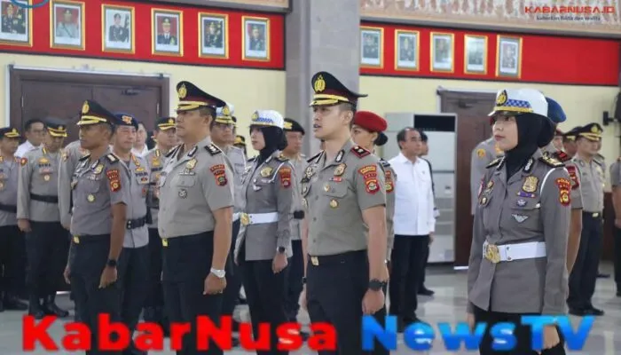 Ratusan Personel Naik Pangkat, Kapolda Bali Beri Pesan Tegas Soal Amanah dan Integritas